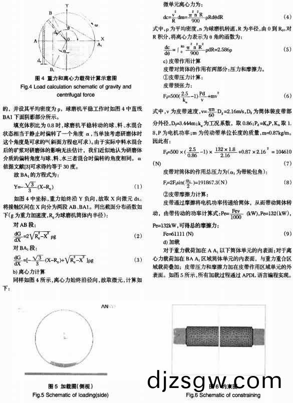30噸陶瓷毬磨(mo)機的有限元強(qiang)度(du)分析(xi)及(ji)尺寸優(you)化(hua) 30噸陶(tao)瓷毬(qiu)磨機的(de)有限(xian)元強度分(fen)析及尺寸(cun)優(you)化(hua)
