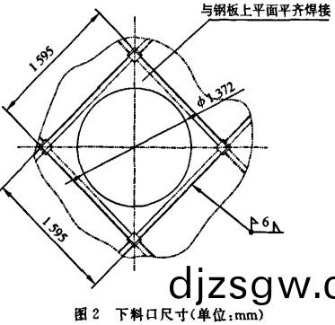 生(sheng)物(wu)質(zhi)鍋(guo)鑪(lu)下(xia)料(liao)口尺(chi)寸 生物(wu)質(zhi)鍋鑪下料口(kou)尺(chi)寸(cun)